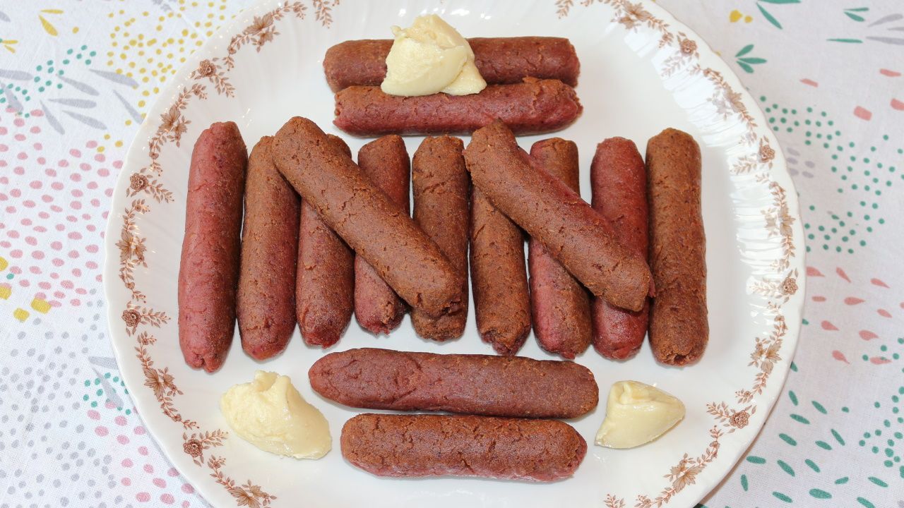 Salchichas veganas sin gluten deliciosas